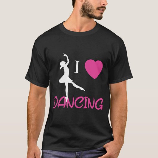 ダンスが好きな人向けTシャツ Tシャツ (正面)