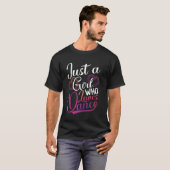 ダンスが好きな女の子 ダンサー Tシャツ (正面フル)