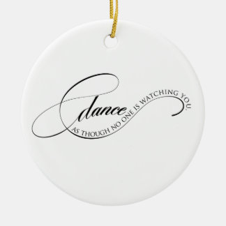 ダンスが見ているようにオーナメント セラミックオーナメント