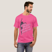 ダンスしていると気分が晴れる ダンスLOVEライン Tシャツ (正面フル)