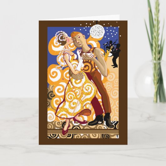 ダンスで カード (正面)