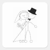 ダンスとキス スクエアシール (正面)