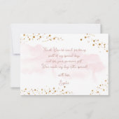 ダンスとトワイルバレリーナの誕生日 サンキューカード (正面)