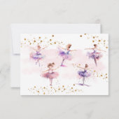 ダンスとトワイルバレリーナの誕生日 サンキューカード (裏面)