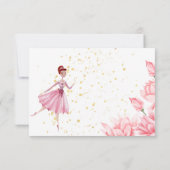 ダンスとトワイルバレリーナの誕生日 サンキューカード (裏面)