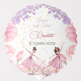 ダンスとトワイルバレリーナの誕生日 バルーン