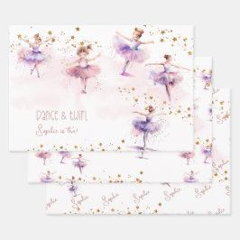 ダンスとトワイルバレリーナの誕生日 ラッピングペーパーシート