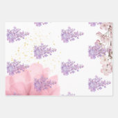 ダンスとトワイルバレリーナの誕生日 ラッピングペーパーシート (正面3)