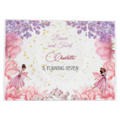 ダンスとトワイルバレリーナの誕生日 ラージペーパーバッグ (裏面)