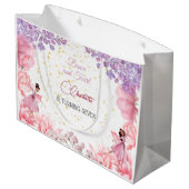 ダンスとトワイルバレリーナの誕生日 ラージペーパーバッグ (裏面アングル)