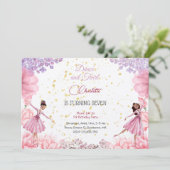 ダンスとトワイルバレリーナの誕生日 招待状 (スタンド正面)