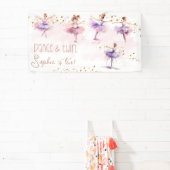 ダンスとトワイルバレリーナの誕生日 横断幕 (インサイチュ)
