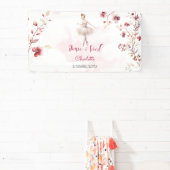 ダンスとトワイルバレリーナの誕生日 横断幕 (インサイチュ)