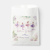 ダンスとトワイルバレリーナ水彩誕生日 フェイバーバッグ (正面)