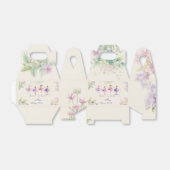 ダンスとトワイルバレリーナ水彩誕生日 フェイバーボックス (折り畳みなし)