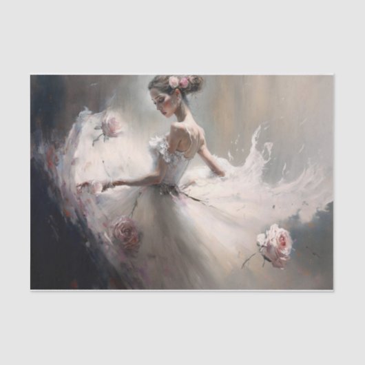 ダンスとバラ 薄葉紙 (正面)