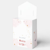 ダンスと回転かわいいバレリーナのバレエの子供の誕生日 フェイバーボックス (オープン)