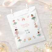 ダンスと女の子の誕生日パーティー フェイバーバッグ (クリップ留めされた状態)