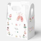 ダンスと女の子の誕生日パーティー フェイバーボックス (オープン)