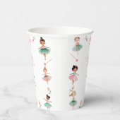 ダンスと女の子の誕生日パーティー 紙コップ (右)
