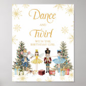 ダンスと誕生日ガールくるみ割り ポスター (正面)