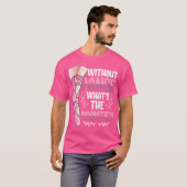 ダンスなしでポインテバレエ踊り Tシャツ (正面フル)
