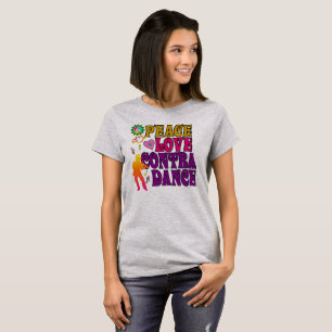 ダンスに対する平和愛 Tシャツ