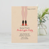 「ダンスに必要なのは靴だけ」招待状 招待状 (スタンド正面)