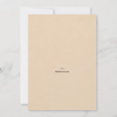 「ダンスに必要なのは靴だけ」招待状 招待状 (裏面)