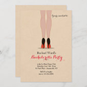「ダンスに必要なのは靴だけ」招待状 招待状 (正面/裏面)