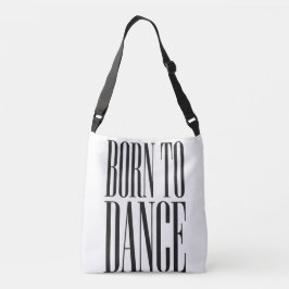 ダンスに生まれついた ミニマリスト ダンス 引用Tシャツ クロスボディバッグ