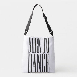 ダンスに生まれついた ミニマリスト ダンス 引用Tシャツ クロスボディバッグ