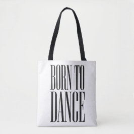 ダンスに生まれついた ミニマリスト ダンス 引用Tシャツ トートバッグ
