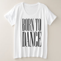 ダンスに生まれついた ミニマリスト ダンス 引用Tシャツ