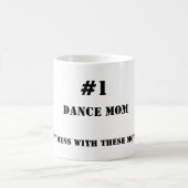 ダンスのお母さんのマグ コーヒーマグカップ (中央)