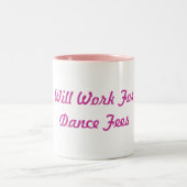 ダンスのお母さんのマグ#1 ツートーンマグカップ (中央)