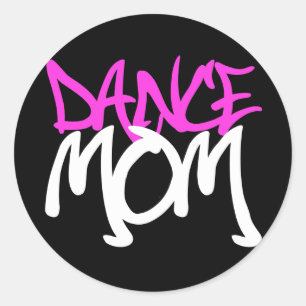 ダンスのお母さん ラウンドシール