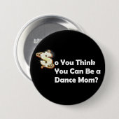 ダンスのお母さん 缶バッジ (正面&裏面)