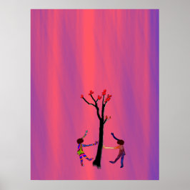 ダンスのまわりにの木 ポスター