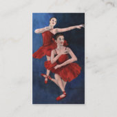 ダンスのインストラクターの名刺 名刺 (裏面)