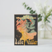 ダンスのインターネーションの日モダン – ダンスファインアート ポストカード (スタンド正面)