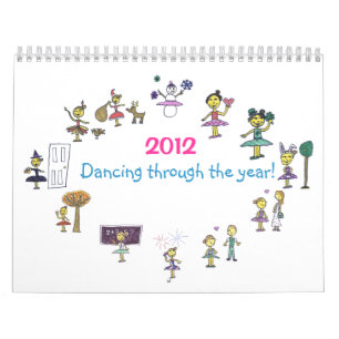 ダンスのカレンダー2012年 カレンダー