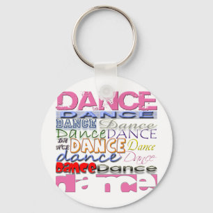 ダンスのダンサーのプロダクト キーホルダー