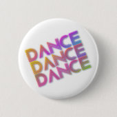 ダンスのダンスのダンスボタン 缶バッジ (正面)