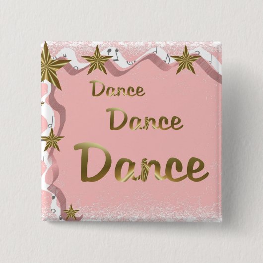 ダンスのダンスのダンス 缶バッジ (正面)