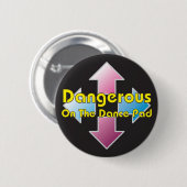 ダンスのパッドボタン 缶バッジ (正面&裏面)