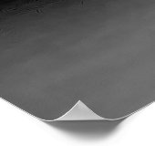 ダンスのポスター、白黒ロマンチックなダンスフォト ポスター (角)