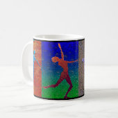 ダンスのマグ コーヒーマグカップ (正面左)