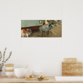 ダンスのレッスン – エドガー・デガスファインアートポスター ポスター (キッチン)