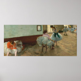 ダンスのレッスン – エドガー・デガスファインアートポスター ポスター